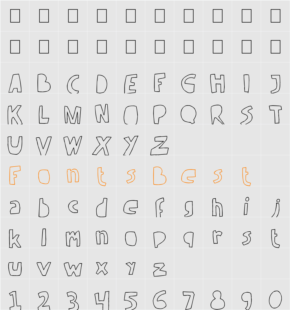 REV_v2 Character Map