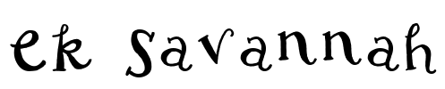 EK Savannah Font Image