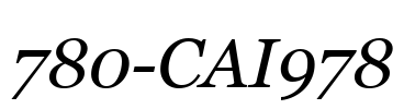 780-CAI978
