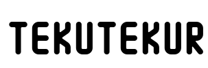 TekutekuR Font Image