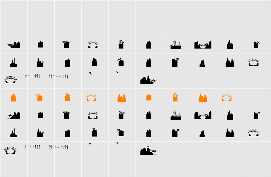 Good Life Character Map
