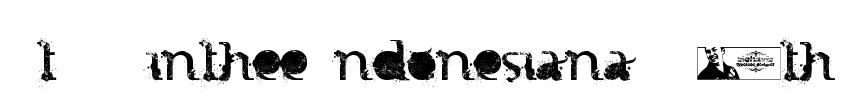 FTF Minthee Indonesiana™ 3th Font Image