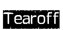 Tearoff Font Image