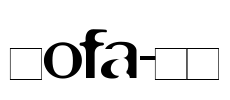 Sofa-AB Font Image