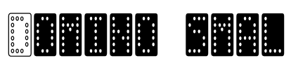 Domino smal Font Image