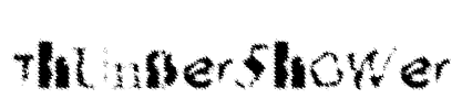 Thundershower Font Image