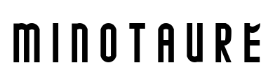 MINOTAURE Font Image