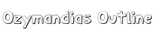 Ozymandias Outline