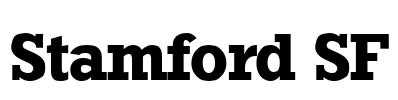 Stamford SF Font Image
