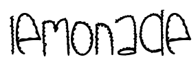 Lemonade Font Image