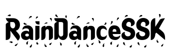 RainDanceSSK Font Image
