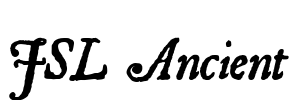 JSL Ancient Font Image