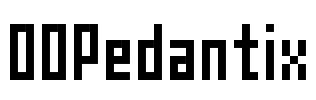 00Pedantix Font Image