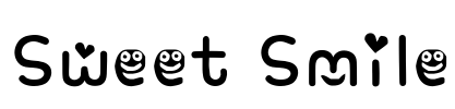 Sweet Smile Font Image