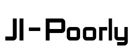 JI-Poorly Font Image