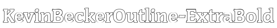 KevinBeckerOutline-ExtraBold