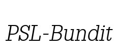 PSL-Bundit Font Image