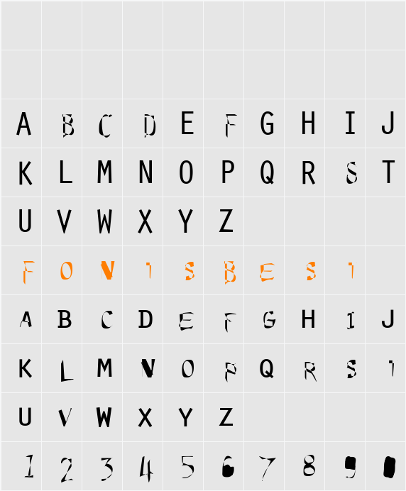 Outsidein Character Map