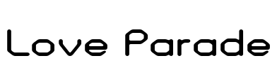 Love Parade Font Image