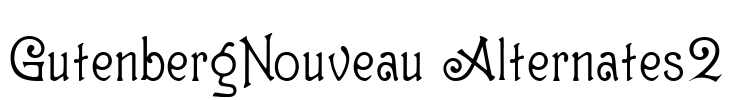 GutenbergNouveau Alternates2