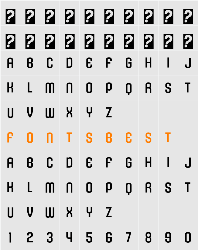 Kleptocracy Titling Rg Character Map