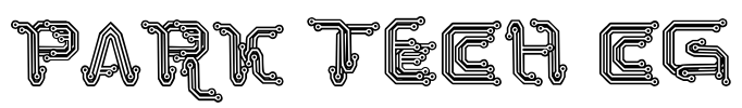 Park Tech CG Font Image
