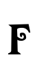 F Font Image