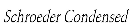 Schroeder Condensed
