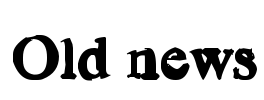 Old news