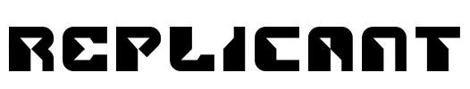 Replicant Font Image