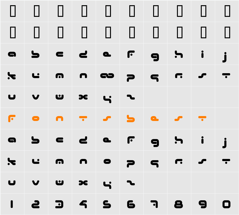 Hybrid Character Map