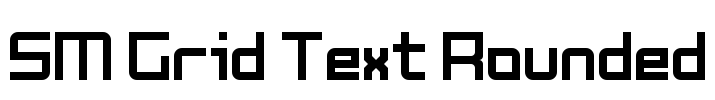 SM Grid Text Rounded