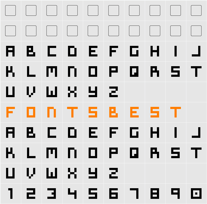 Symtext Character Map