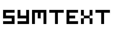 Symtext Font Image