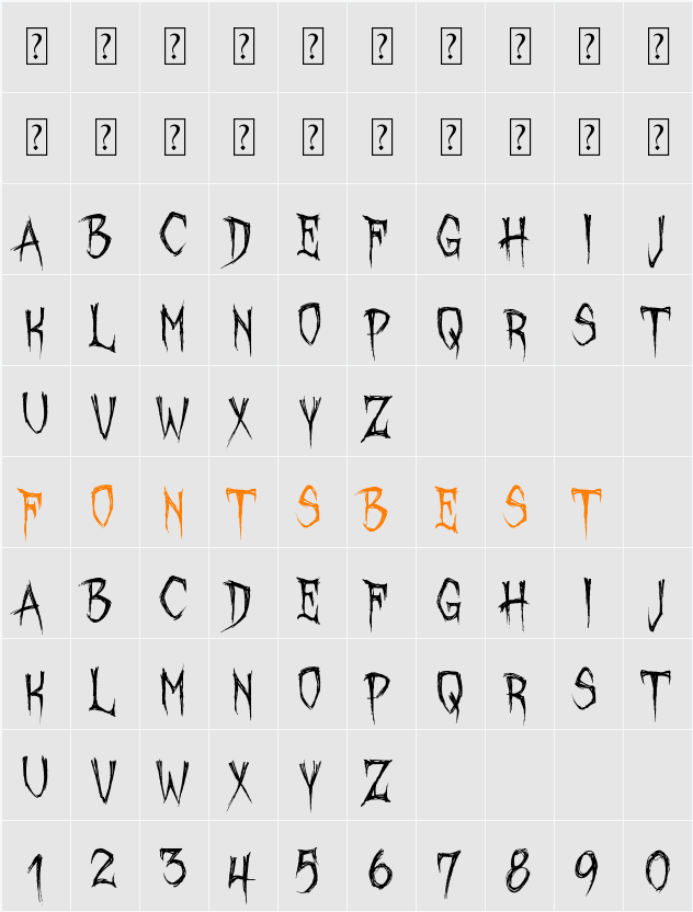 October Crow Character Map