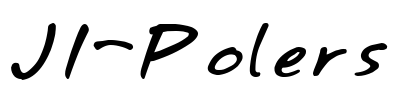 JI-Polers Font Image