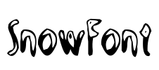 SnowFont