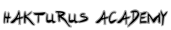 Hakturus Academy Font Image
