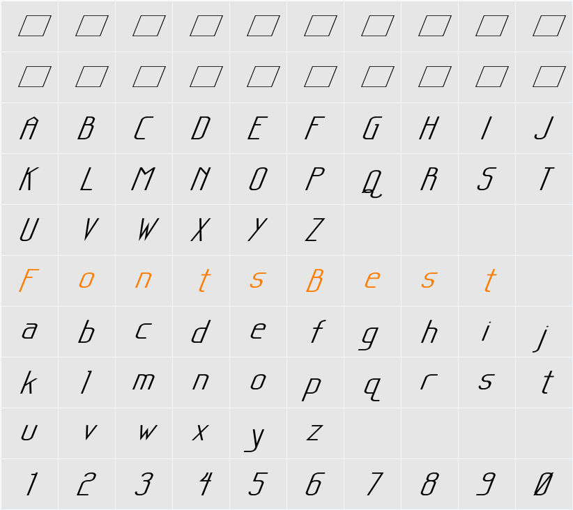 Sanity Wide Character Map