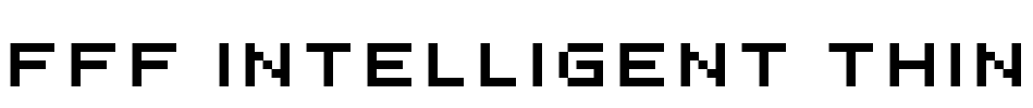 FFF Intelligent Thin Font Image