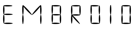embroid Font Image