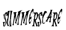 SummerScare Font Image