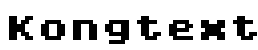 Kongtext Font Image