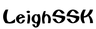 LeighSSK Font Image