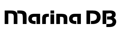 Marina DB Font Image