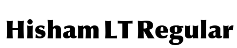 Hisham LT Regular