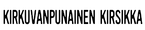 Kirkuvanpunainen kirsikka