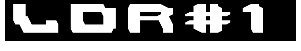 LDR#1 Font Image