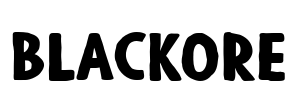 Blackore Font Image