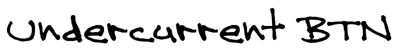 Undercurrent BTN Font Image
